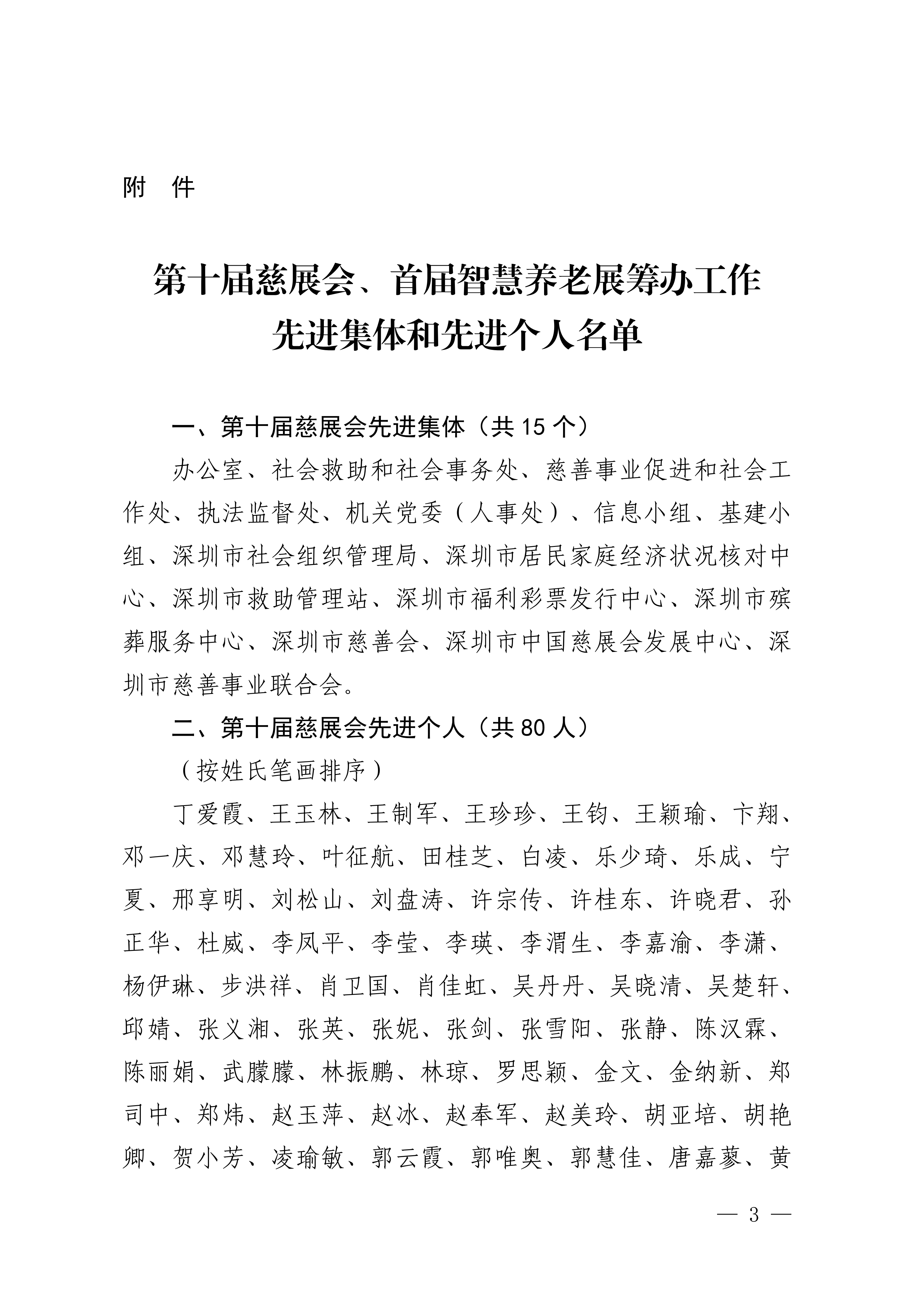 深圳市民政局关于表扬第十届慈展会、首届智慧养老展筹办工作先进集体和个人的通报（OA）(1)_03.png